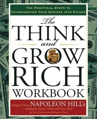 Omslag till boken Think and Grow Rich av Napoleon Hill