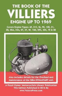 Book of the Villiers Engine Up to 1969