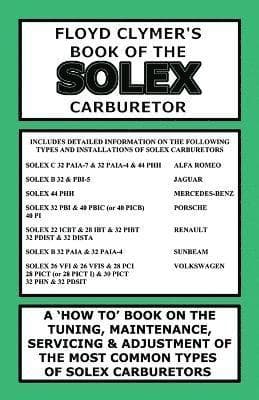 Floyd Clymer's Book of the Solex Carburetor