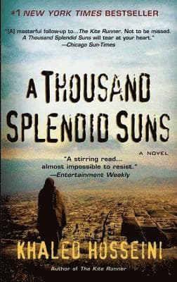 Omslag till boken A Thousand Splendid Suns av Khaled Hosseini