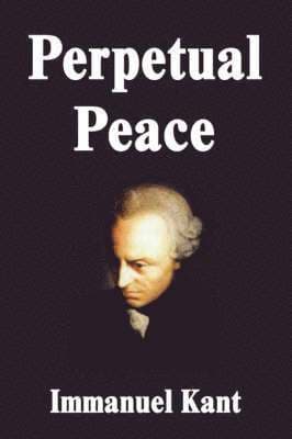 Omslag till boken Perpetual Peace av Immanuel Kant