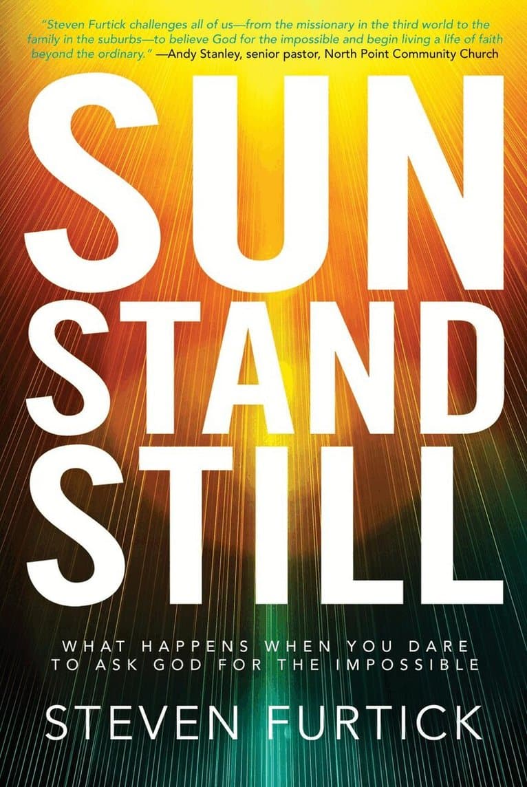 Omslag till boken Sun Stand Still av Steven Furtick