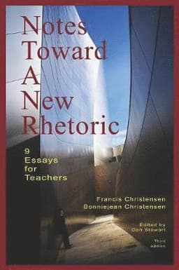 Notes Toward A New Rhetoric