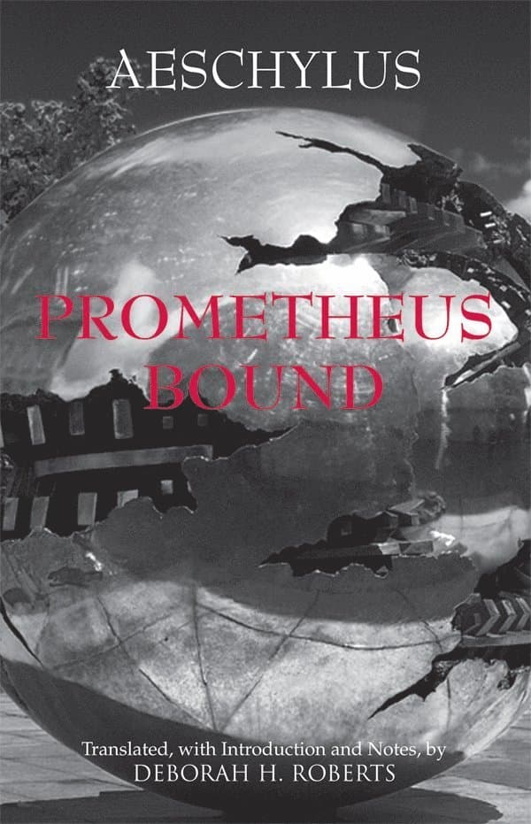 Omslag till boken Prometheus Bound av Aeschylus