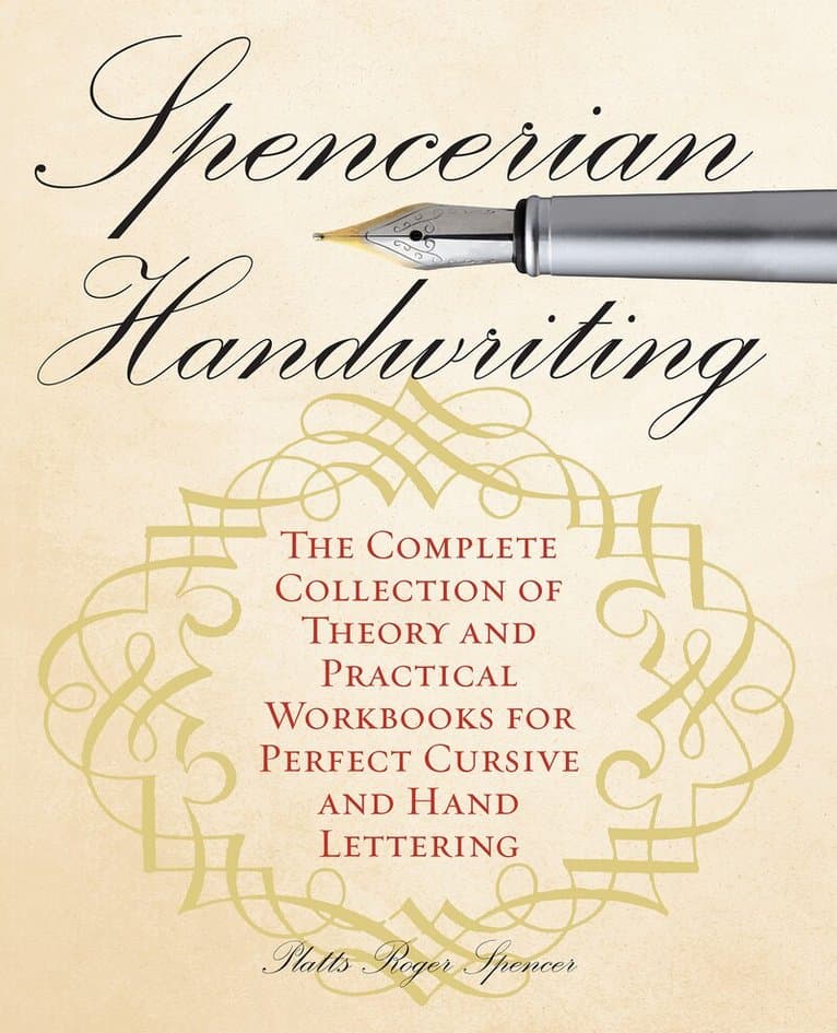 Spencerian Penmanship Practice Book: The Declaration of Independence