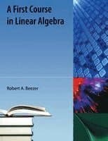 First Course in Linear Algebra