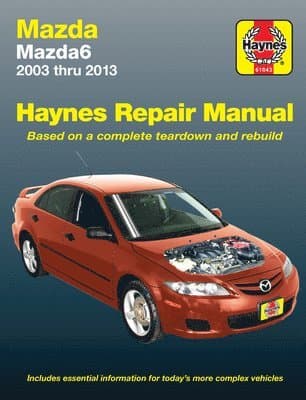 Mazda6 (2003-2013) Haynes Repair Manual (USA)