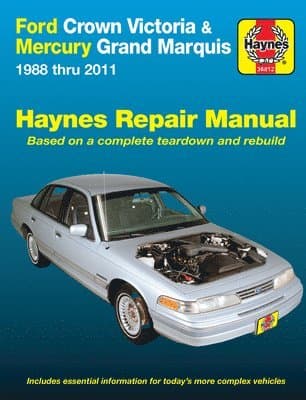 Ford Crown Victoria & Mercury Grand Marquis (1988-2011) (Covers all fuel-injected models) Haynes Repair Manual (USA)