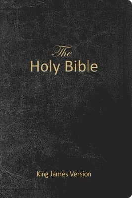 The Holy Bible - King James Version (Kjv, Holy Spirit Edition, Black Imitation Leather, Dedication Page, Prayer Section)