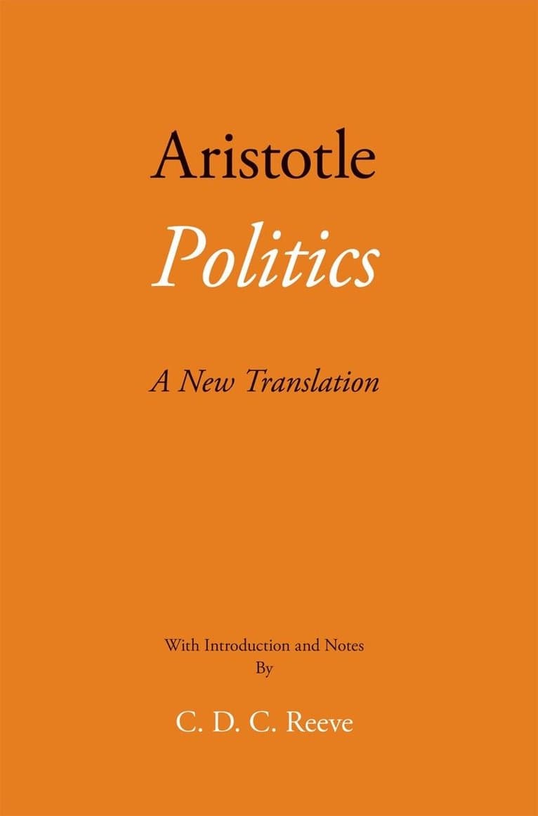 Omslag till boken Politics av Aristotle