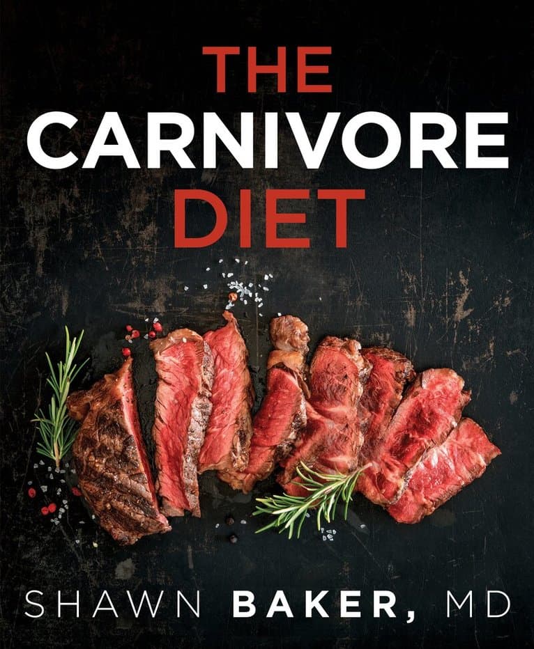 Omslag till boken Carnivore Diet av Shawn Baker