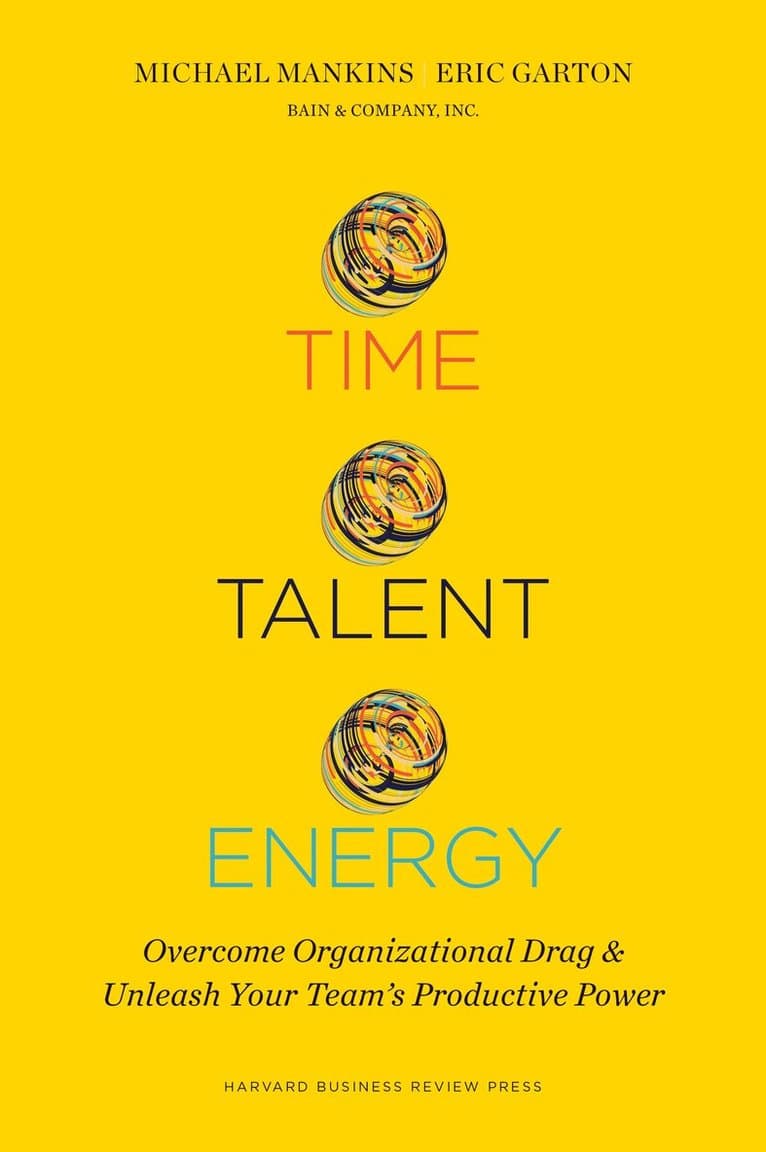 Time, Talent, Energy