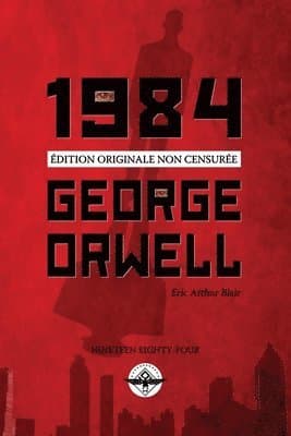 Omslag till boken 1984 av George Orwell