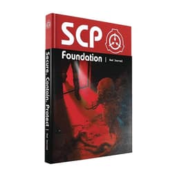 SCP Foundation Artbook Red Journal HARDCOVER Edition