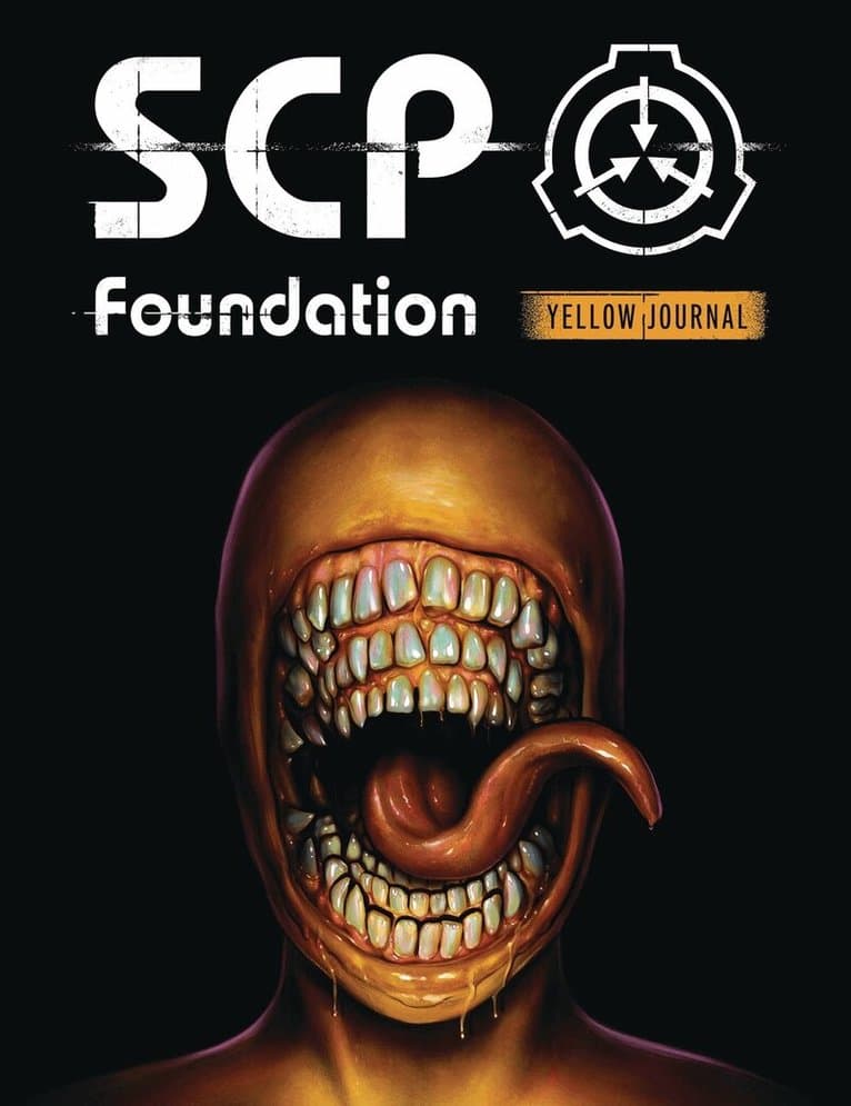 SCP Foundation Artbook Yellow Journal Paperback Edition