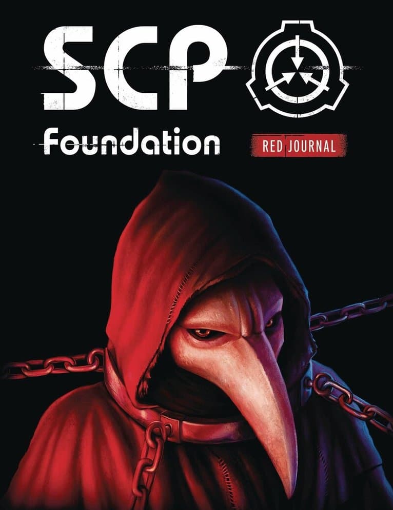 SCP Foundation Artbook Red Journal Paperback Edition