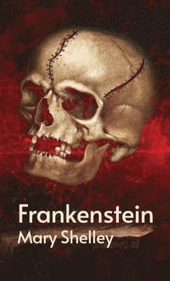 Omslag till boken Frankenstein av Mary Shelley