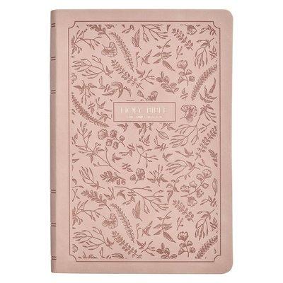 KJV Bible Giant Print Full Size Faux Leather Pink