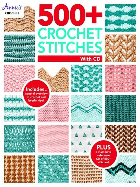 500+ Crochet Stitches with CD