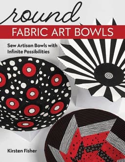 Round Fabric Art Bowls