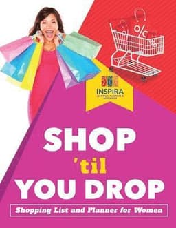 Shop 'til You Drop Shopping List and Planner for Women