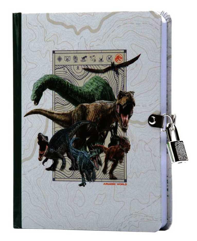 Jurassic World Invisible Ink Lock & Key Diary