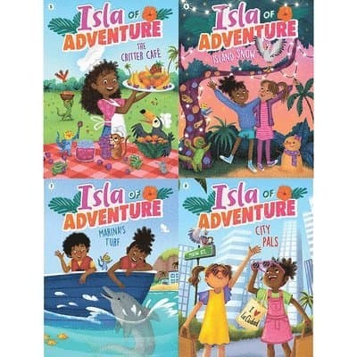 The Isla of Adventure Collected Set #2: The Critter Café; Island Snow; Marina's Turf; City Pals