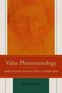 Value Phenomenology