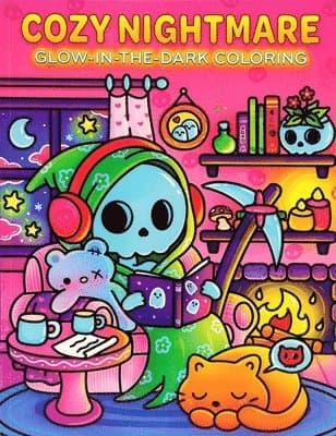 Cozy Nightmare Glow-in-the-Dark Coloring