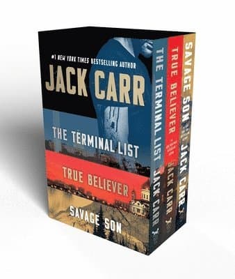 Jack Carr Terminal List Boxed Set: The Terminal List, True Believer, Savage Son