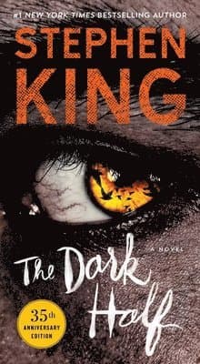 Omslag till boken The Dark Half av Stephen King