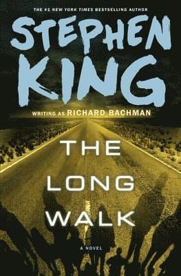 Omslag till boken The Long Walk av Stephen King