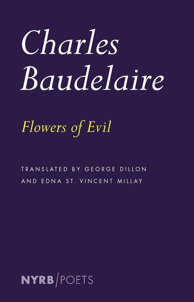 Omslag till boken Flowers of Evil av Charles Baudelaire