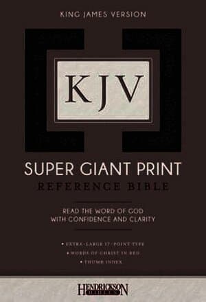 KJV Super Giant Print Bible
