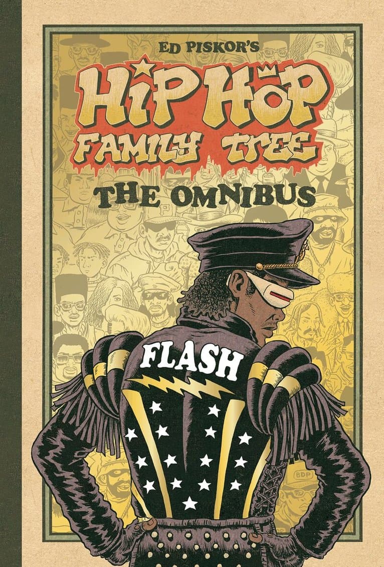 Omslag till boken Hip Hop Family Tree av Ed Piskor