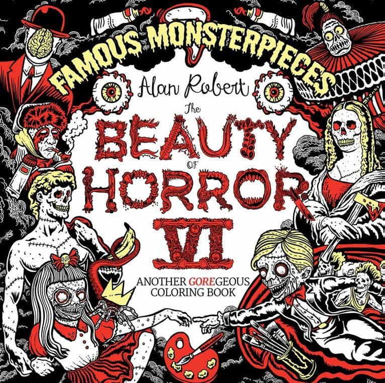 Beauty of Horror 6: Famous Monsterpieces Coloring Book