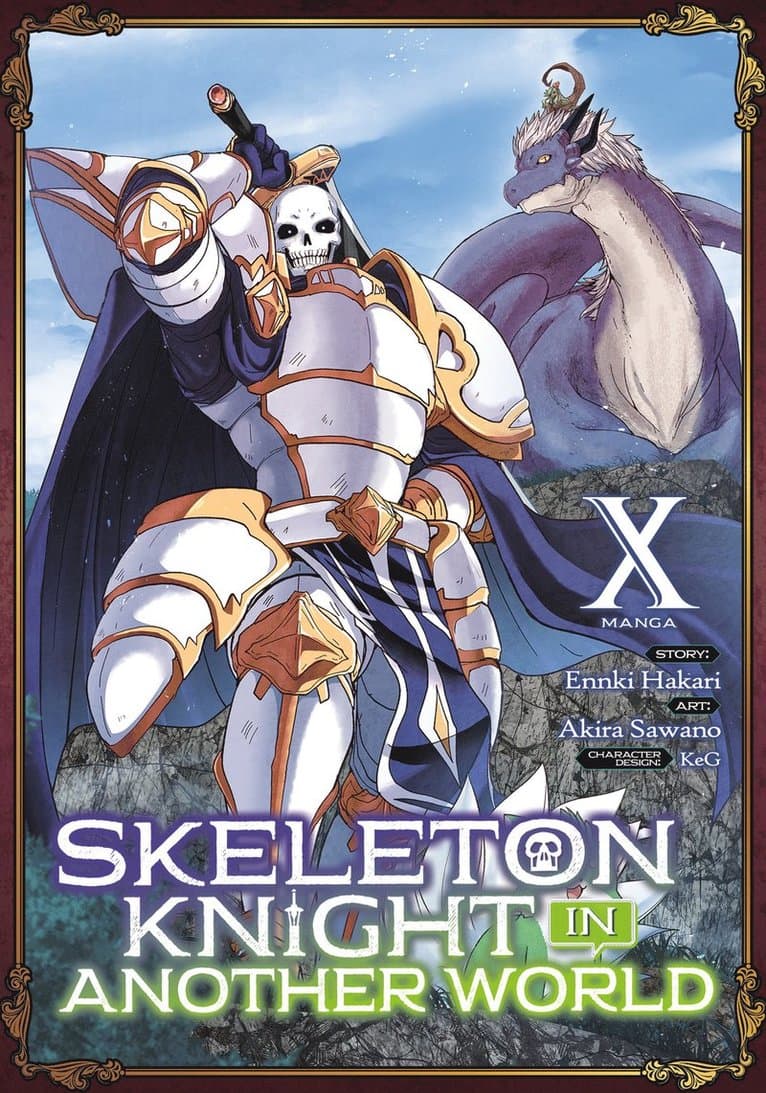 Omslag till boken Skeleton Knight in Another World (Manga) Vol. 10 av Ennki Hakari