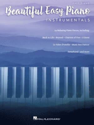 Beautiful Easy Piano Instrumentals: 24 Relaxing Piano Pieces Arranged at an Easy Level