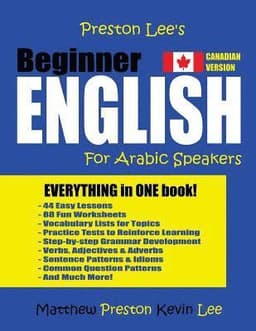 Preston Lee's Beginner English For Arabic Speakers (Canadian Version)