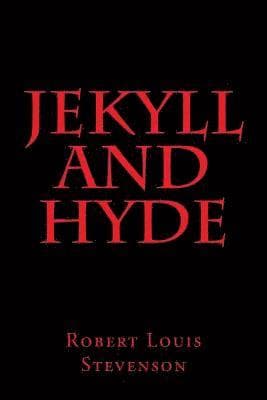 Omslag till boken Jekyll and Hyde av Robert Louis Stevenson