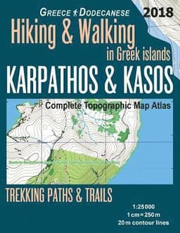Karpathos & Kasos Complete Topographic Map Atlas 1