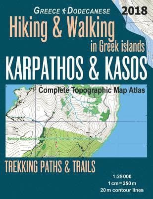 Karpathos & Kasos Complete Topographic Map Atlas 1
