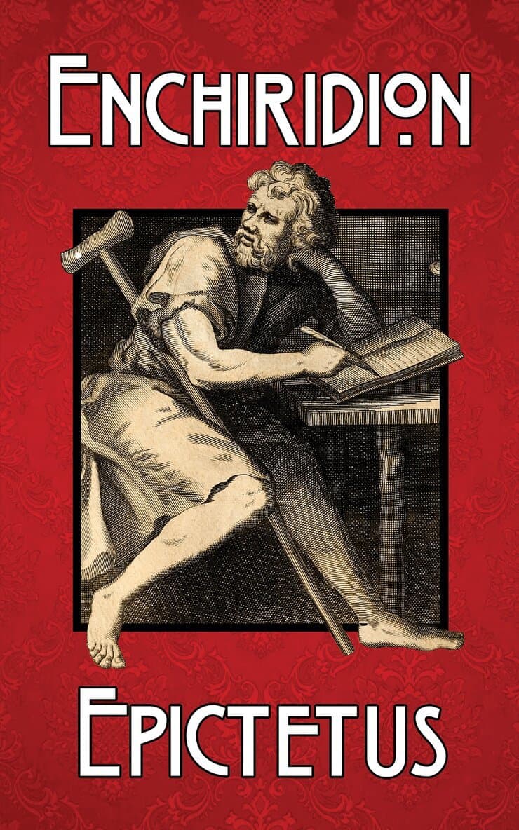 Omslag till boken Enchiridion av Epictetus