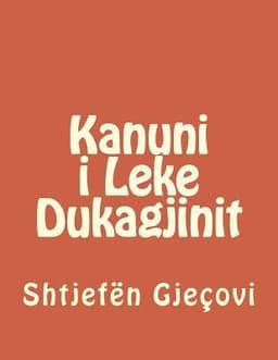 Kanuni I Leke Dukagjinit