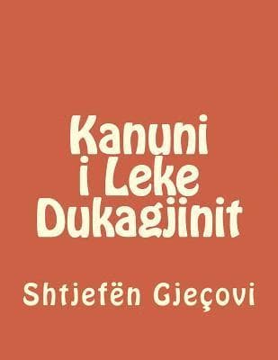 Kanuni I Leke Dukagjinit