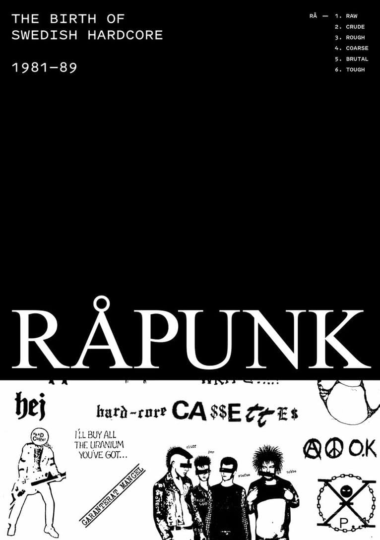 RAPUNK, The birth of Swedish hardcore, 1981-89