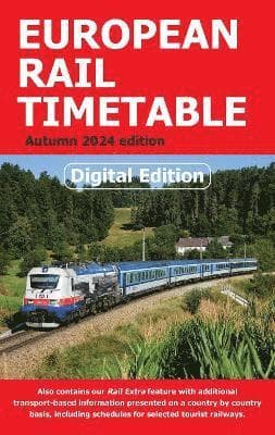 European Rail Timetable Autumn 2024