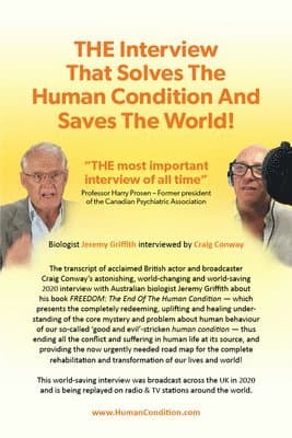 Interview That Solves The Human Condition And Saves The World!