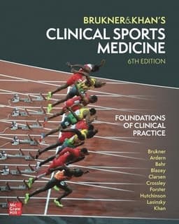 Clinical Sports Medicine: Foundations of Clinical Practice