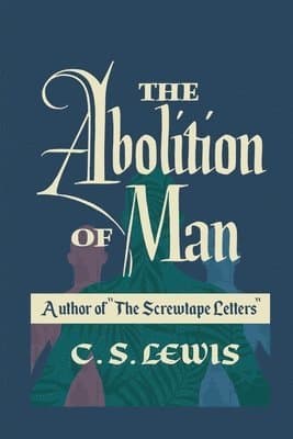 Omslag till boken Abolition of Man av C. S. Lewis